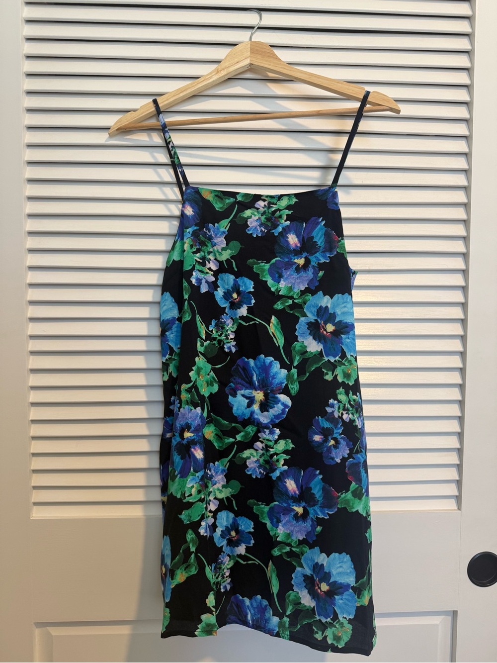Beach Riot Tayla Minidress in Black Floral — Size XS (NWT)